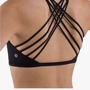 Lululemon black sports bra